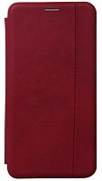 Чехол-книга OPEN COLOR для Huawei Honor 9X Lite с прострочкой красный