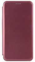 Чехол-книга OPEN COLOR для Samsung Galaxy A12/A125 бордовый